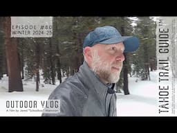 Outdoor VLOG 80: Rainy Days and Telemark Turns