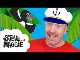 Magic Sea Adventure Story with Steve and Maggie | English for Kids | Wow English TV