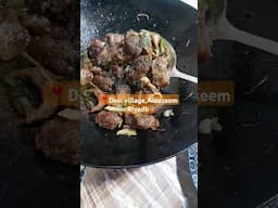 Mutton namkeen karahi @Desi village Riyadh