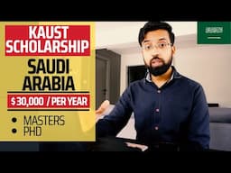 KAUST University Scholarship | Complete step by step application