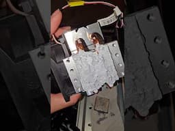 Customer's CPU Processor Heatsink Bracket Mount Broke, so they Used Thermal Adhesive Glue to Hold it