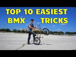 TOP 10 EASY BEGINNER BMX TRICKS 2021!!