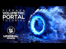 Niagara Fluids Smoke Portal VFX Tutorial in Unreal Engine 5.3 | Real-Time Simulation | RedefineFX