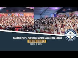 MAXIMUM PEOPLE PERFORMED SOPANA SANGEETHAM (MASS)