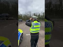 Police Officer Pulls Driver Into The Weigh Bridge...