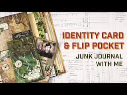 Identity Card & Flip Open Pocket | Junk Journal with Me