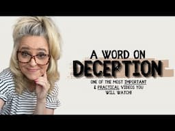 A Word About Deception