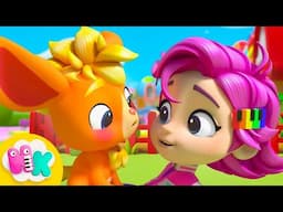 Suntem Amici - Jenna si Crunchy | Muzica pentru copii de gradinita - HeyKids