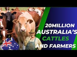 Australia's 20 Million Cattle Farms and its Jobs.