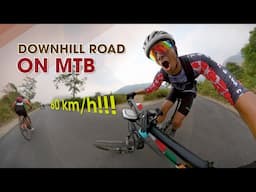 Can't believe i touched 60km/h on a MTB | ROHINI TO SIMUL BARI CHECKPOST | Downhill Ride | MTB