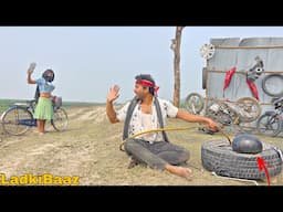 LADKIBAAZ MECHANIC || New Funny Comedy Video || Bindas Fun Nonstop