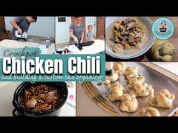 Crockpot Chicken Chili Is the SECRET to a Stress Free #Souptember