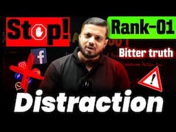 Biggest Distraction of Rank -01⁉️|Abhi Bhi Waqt Hai🔥| Rajwant Sir Motivation | PhysicsWallah