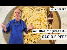 We FINALLY Figured out...Cacio e Pepe