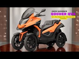 QV4, The Ultimate Four-Wheeled Urban Commuter | 2025 QOODER QV4