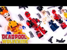 LEGO Deadpool & Wolverine Minifiguras de la Pelicula | Deadpool & Wolverine Minifiguras Marvel