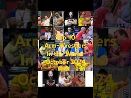 Top 10 Armwrestler 2024 #shorts #armwrestling #wwe