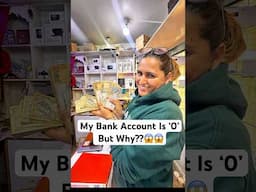 Day2 | My bank account is ‘0’ But Why?😱😱 #minivlog #sizzu #ytbshorts