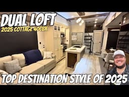 Dual Loft Destination RV! 2025 Cottage 40CBK