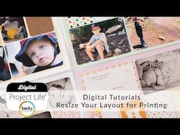 Resize Your Layout for Printing