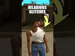 5 HILARIOUS GLITCHES IN GTA SAN ANDREAS! 🤣 #gta #gtasanandreas #shorts