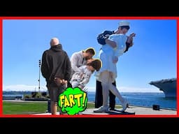 The WETTEST Fart Prank EVER at Seaport Village