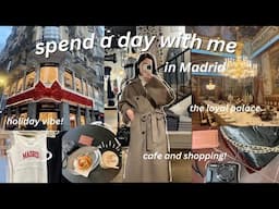 come with me to spend 24h in Madrid🇪🇸💃🏻🍷 (gorgeous palace, shopping, cafe etc...)