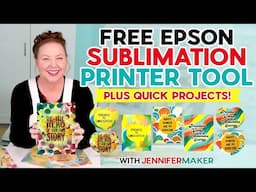 Best FREE Sublimation Software For Epson Printers| Plus Easy Gift Ideas!