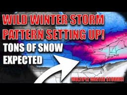 WILD Winter Storm Pattern Setting Up! Multiple Storms Expected To Bring Heavy Snow & Ice!