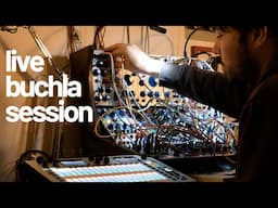 live buchla performance / Hapax & Buchla 200