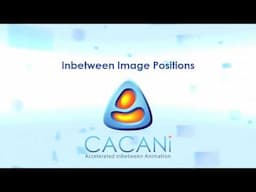 Inbetween Image Positions - CACANi 2.1