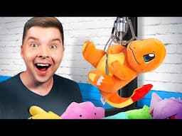 Attempting A Pokemon Crane Game Challenge