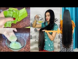 How I Use Aloevera For Hair Wash in My Routine | Long, Shiny & Silky Hair Just After 2 Wash