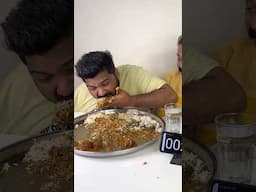 LEFT HAND FOOD CHALLENGE😱 4KG KERALA SYTLE CHICKEN CURRY RICE Challenge🥵🔥#shorts #foodie #eating