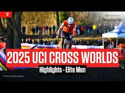 UCI Cyclocross World Championships 2025 Highlights - Men