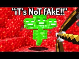 The FUNNIEST FAKE Minecraft Speedruns EVER...