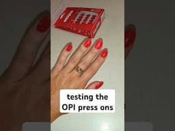 14 day wear claim - OPI press on nails