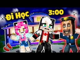 MỀU THỬ THÁCH ĐỘT NHẬP VÀO TRƯỜNG HỌC LÚC 3 GIỜ SÁNG TRONG MINECRAFT*REDHOOD PHÁT HIỆN CÔ GIÁO MA