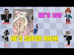 TEXT To Speech Emoji Groupchat Conversations | He Is Gay But He Is Super Rich