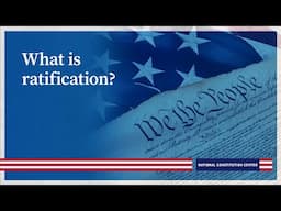 What is ratification?