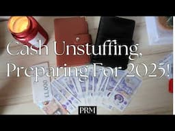 Unstuffing My Cash Binders In Preparation For 2025! Final Weekly Cash Envelopes Video Of The Year UK