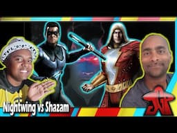 Nightwing vs Shazam - DC Deck-Building Game: Injustice playthrough