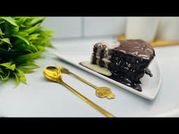 Chocolate Cake In 15 Minutes Using Water | How To Make Chocolate Cake Using Water | Chocolate Cake