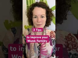 3 Tips to Improve Your Womb Fertility #wombfertility #improvefertility #wombhealing #womb