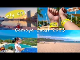 499 peso budget summer getaway - Camaya Coast, Bataan daytour 🏝️