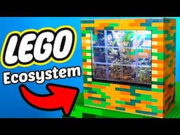 I Made a Real Terrarium Out of LEGO