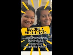 Become a 911 call taker!