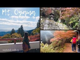 Must-visit Mountain in Japan | Mt. Oyama | Oyama Afuri Shrine | 大山寺 | weekends with sy