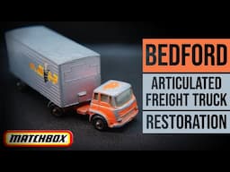 MATCHBOX Bedford TK Tractor & York Freightmaster Trailer Major Pack restoration