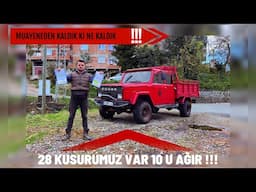 MUAYENE OLALIM DEDİK - 28 KUSUR 10’U AĞIR KUSUR